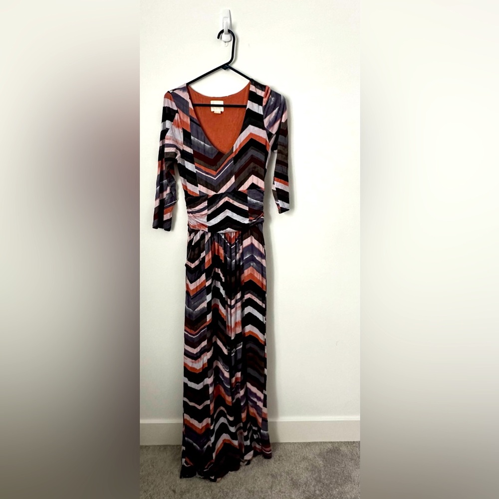 Maeve maxi length dress